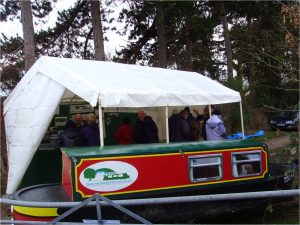 Sandiacre Lock open day – cold and very wet